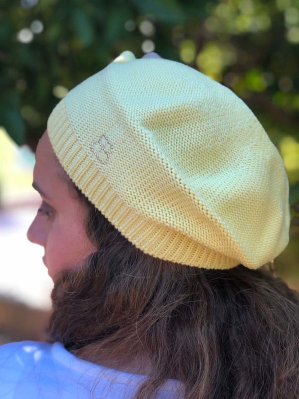 BÉRET JAUNE CLAIR - SUN "LE MARAIS" – Image 3