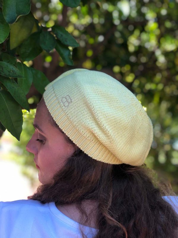 BÉRET JAUNE CLAIR "SAINT GERMAINS" – Image 3