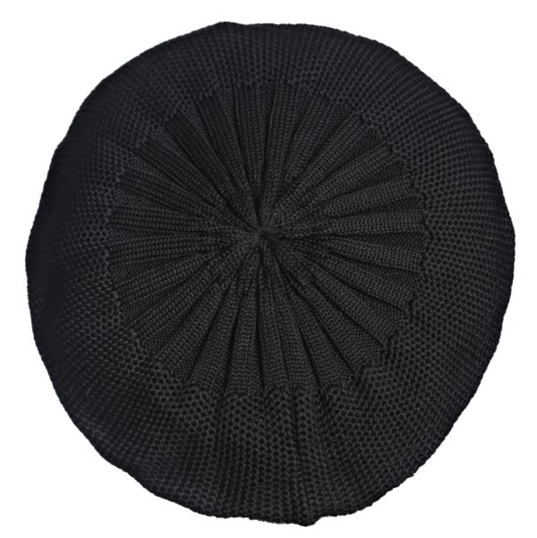 BLACK "MANÈGE" BERET - Image 2
