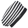 RIVIÉRA" BLACK & WHITE FINE KNIT BERET - Image 4