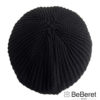 BÉRET "DIORE" NOIR EN MAILLE JERSEY ET LUREX NOIR – Image 2