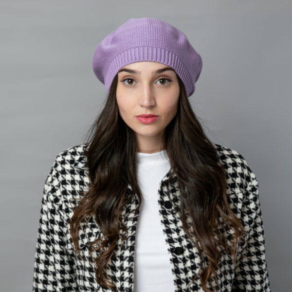 BÉRET "PARIS" VIOLET