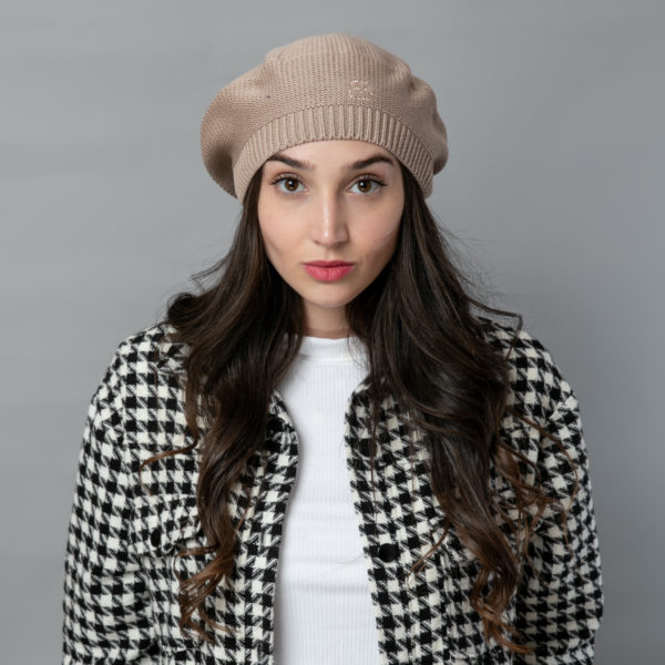 BÉRET "PARIS" BEIGE