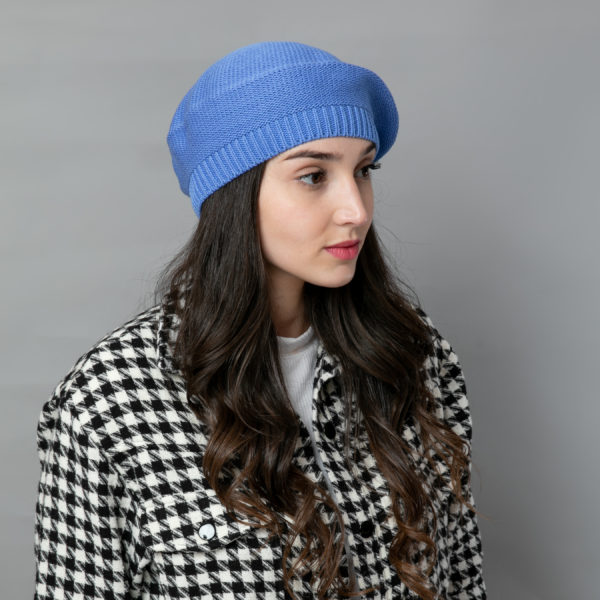 BÉRET "PARIS" BLEU JEANS – Image 2