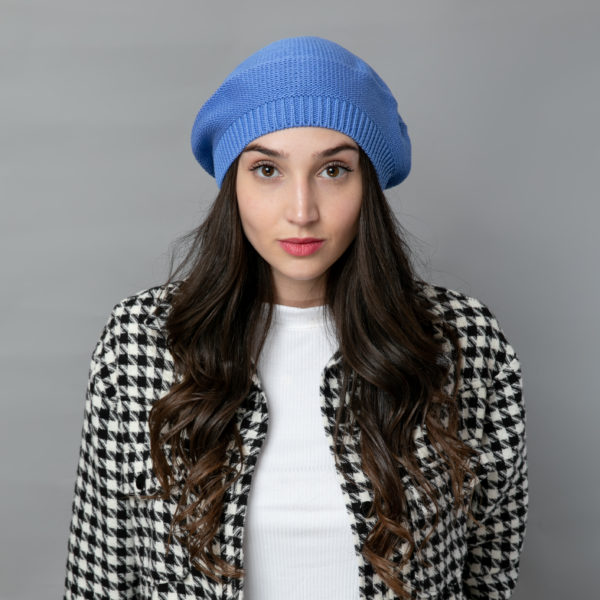 BÉRET "PARIS" BLEU JEANS