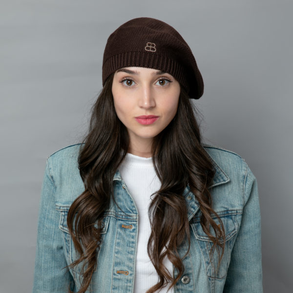 BÉRET "PARIS" MOKA