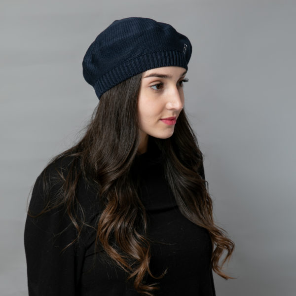 BÉRET "PARIS" BLEU MARINE