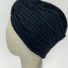 Turban "TAL" - NOIR & LUREX ARGENT – Image 2