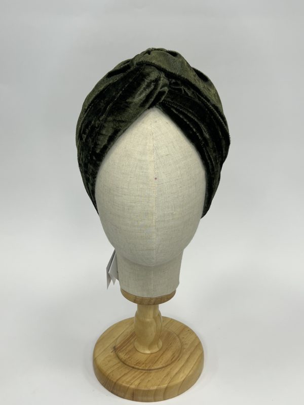 Turban "LEAH" - VERT BOUTEILLE – Image 2