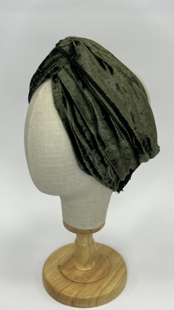 Turban "LEAH" - VERT BOUTEILLE – Image 3